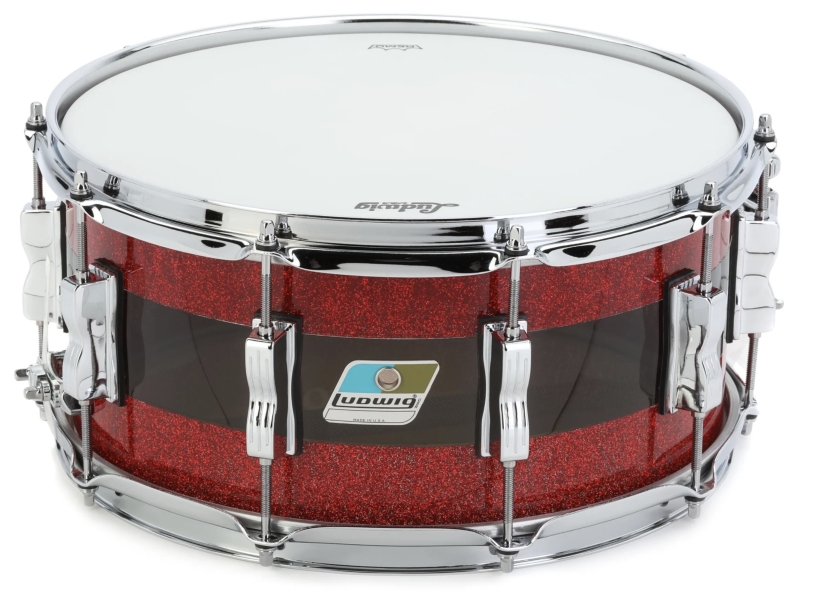 Ludwig 14 x 6.5 Vistalite Snare Drum 50th Anniversary LTD Edition LS903VXXK1